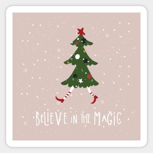 Believe in the Magic of Christmas Sticker